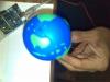 Stationary Globe: Globe before Rotation
