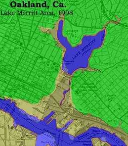 [Lake Merritt, 1998 Map]