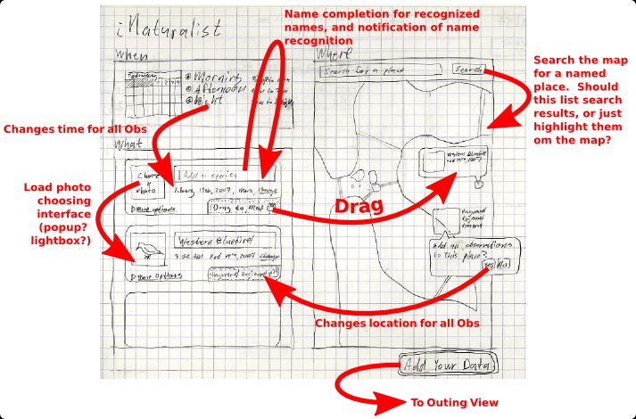 Storyboard for add-observation page