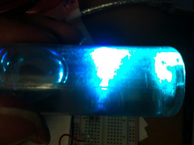 LEDs through sanitizer - 3