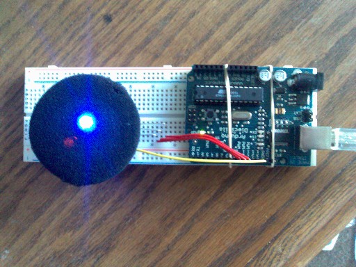 RGB LED Control with a diffuser